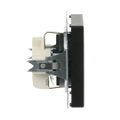 SCHUKO® Steckdosen-Einsatz schwarz matt - Plattform 63