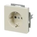 SCHUKO® Steckdosen-Einsatz Safety+ elfenbeinweiß - Plattform 63