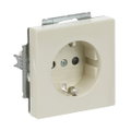SCHUKO® Steckdosen-Einsatz Safety+ elfenbeinweiß - Plattform 63