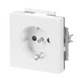 SCHUKO® Steckdosen-Einsatz Safety+ studioweiß - Plattform 63