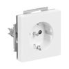 SCHUKO® Steckdosen-Einsatz Safety+ studioweiß - Plattform 63