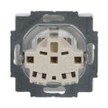 SCHUKO® Steckdosen-Einsatz Safety+ studioweiß - Plattform 63
