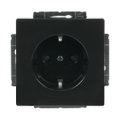 SCHUKO® Steckdosen-Einsatz Safety+ anthrazit - Plattform 63