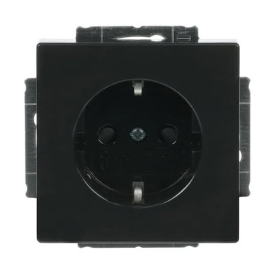 SCHUKO® Steckdosen-Einsatz Safety+ anthrazit - Plattform 63