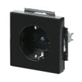 SCHUKO® Steckdosen-Einsatz Safety+ anthrazit - Plattform 63