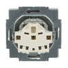 SCHUKO® Steckdosen-Einsatz Safety+ alusilber - Plattform 63