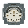 SCHUKO® Steckdosen-Einsatz Safety+ alusilber - Plattform 63