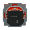SCHUKO® Steckdosen-Einsatz Safety+ mit LED Kontrolllicht /grün orange -