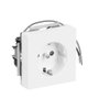 Busch-steplight® SCHUKO® Steckdosen-Einsatz Safety+ mit LED