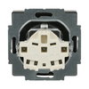 SCHUKO® Steckdosen-Einsatz Safety+ schwarz matt - Plattform 63