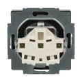 SCHUKO® Steckdosen-Einsatz Safety+ schwarz matt - Plattform 63