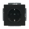 SCHUKO® Steckdosen-Einsatz Safety+ ohne Spreize anthrazit - Plattform 63