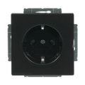 SCHUKO® Steckdosen-Einsatz Safety+ ohne Spreize anthrazit - Plattform 63