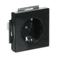 SCHUKO® Steckdosen-Einsatz Safety+ ohne Spreize anthrazit - Plattform 63