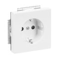 SCHUKO® Steckdosen-Einsatz Safety+ ohne Spreize studioweiß - Plattform 63