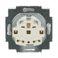 SCHUKO® Steckdosen-Einsatz Safety+ ohne Spreize studioweiß - Plattform 63
