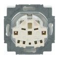 SCHUKO® Steckdosen-Einsatz Safety+ ohne Spreize studioweiß matt - Plattform 63