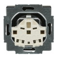 SCHUKO® Steckdosen-Einsatz Safety+ ohne Spreize schwarz matt - Plattform 63