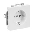 SCHUKO® Steckdosen-Einsatz Safety+ mit Schraubklemmen studioweiß - Plattform 63