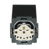 SCHUKO® Steckdosen-Einsatz Safety+ mit Klappdeckel anthrazit - Plattform 63