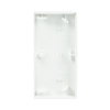 Wippe 2-fach links, mit Symbol "Dimmer"   