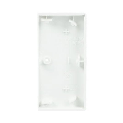 Wippe 2-fach links, mit Symbol "Dimmer"   