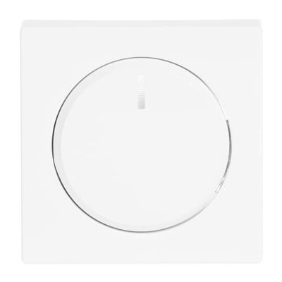 Zentralscheibe mit Befestigungsmutter für Dimmer Drehknopf mit Glimmlampe