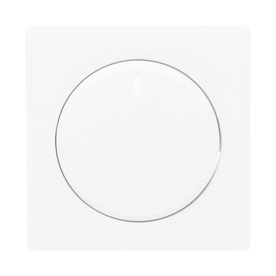 Zentralscheibe mit Befestigungsmutter für Dimmer Drehknopf mit Glimmlampe