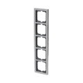 Abdeckrahmen 5-fach chrom glanz - solo®