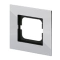 Abdeckrahmen 1-fach chrom - carat®   