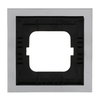 Abdeckrahmen 1-fach chrom - carat®   