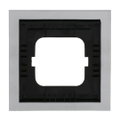 Abdeckrahmen 1-fach chrom - carat®   