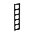 Abdeckrahmen 5-fach schwarz - Busch-axcent®