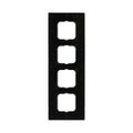 Abdeckrahmen 4-fach Messing poliert anthrazit - Busch-dynasty®   