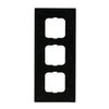 Abdeckrahmen 3-fach Messing antik anthrazit - Busch-dynasty®   