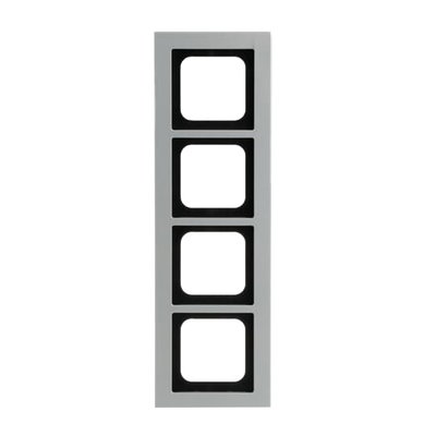 Abdeckrahmen 4-fach titan - Busch-axcent® pur
