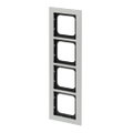 Abdeckrahmen 4-fach titan - Busch-axcent® pur