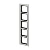 Abdeckrahmen 5-fach titan - Busch-axcent® pur   