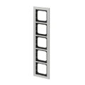 Abdeckrahmen 5-fach titan - Busch-axcent® pur