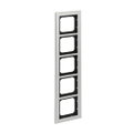 Abdeckrahmen 5-fach titan - Busch-axcent® pur
