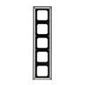 Abdeckrahmen 5-fach titan - Busch-axcent® pur