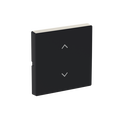 Wippe mit Aufdruck Symbol "Jalousie" für Smart Switch 1-fach schwarz matt -