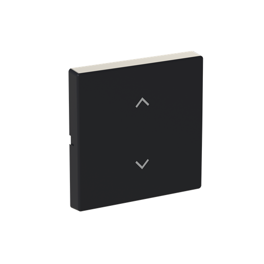 Wippe mit Aufdruck Symbol "Jalousie" für Smart Switch 1-fach schwarz matt - – Bild 2 von 3