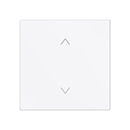 Wippe mit Aufdruck Symbol "Jalousie" für Smart Switch 1-fach studioweiß matt -