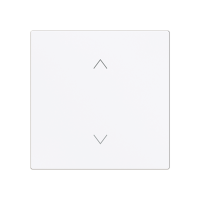 Wippe mit Aufdruck Symbol "Jalousie" für Smart Switch 1-fach studioweiß matt -