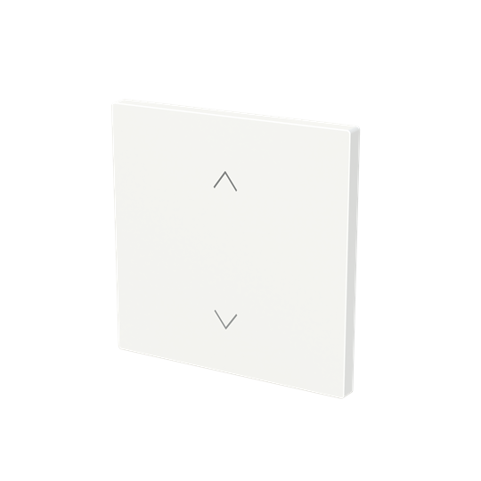 Wippe mit Aufdruck Symbol "Jalousie" für Smart Switch 1-fach studioweiß matt - – Bild 3 von 3