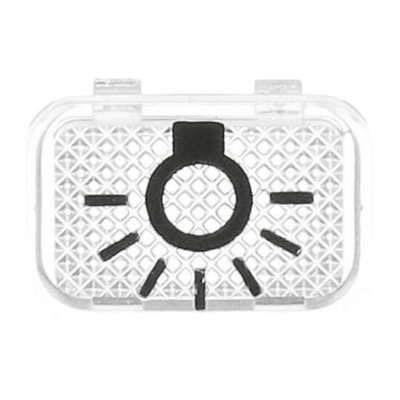 Tastersymbol, transparent Licht   