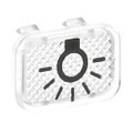 Tastersymbol, transparent Licht