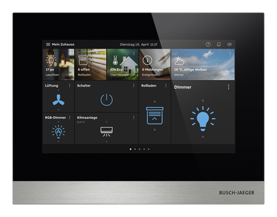 IP Touch 7", LAN + Wi-Fi, schwarz   
