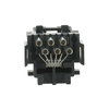 Modular-Jack-Buchse, 6-polig Kat. 3 (AMP-Nr. 216000-2)   